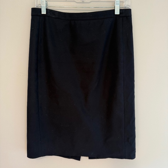 J. Crew Dresses & Skirts - J. Crew Navy No.2 Cotton Pencil Skirt, size 4